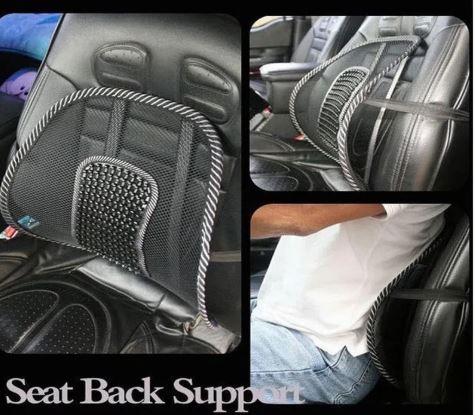 ErgoSupport Car Seat Cushion